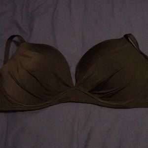 Victoria’s Secret Black Bikini Top Size 36 DDD